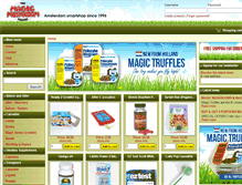 Tablet Screenshot of magicmushroom.com